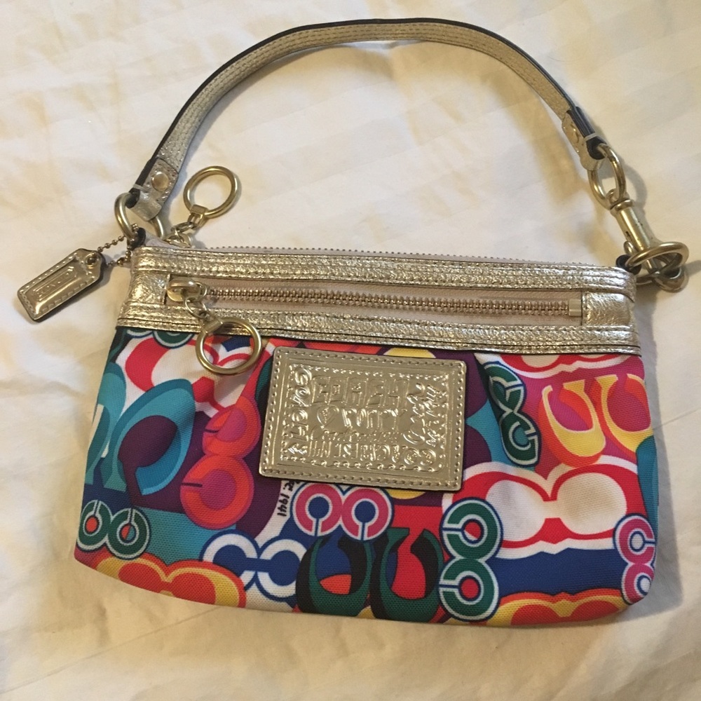 Coach “Poppy” Wristlet